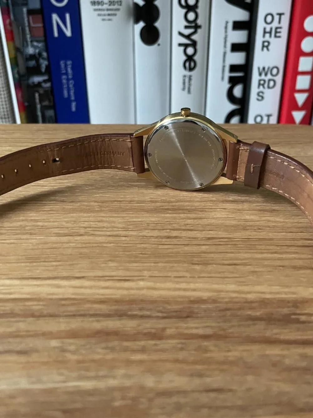 Uniform Wares C36 Women’s Date Watch in PVD Satin Gold